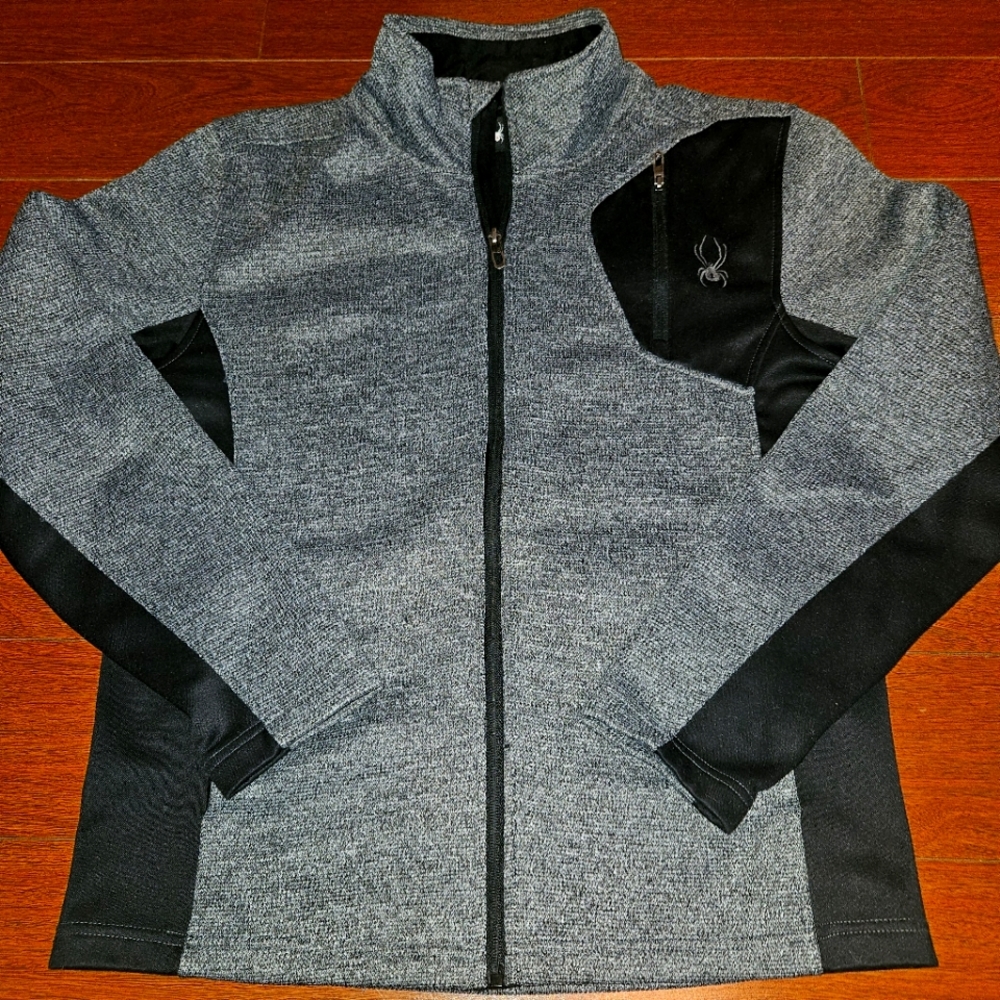 Spyder Mens Knit Zip Jacket